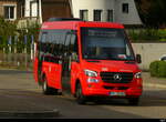 DB Südbadenbus - Mercedes Sprinter FR.JS 663 unterwegs vor dem SBB Bahnhof in Rheinfelden / AG am 2024.10.13 