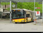 Postauto - Solaris Urbino  BE 433818 beim Bhf. Lyss am 2024.06.29