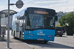 Solaris Urbino von Postbus (BD-15123) als Citybus Amstetten Linie 4 in Amstetten, Bhf. Aufgenommen 6.6.2024.