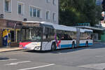 Solaris Urbino von Postbus (BD-16040) als Linie 660 am Bhf. Zell am See. Aufgenommen 18.7.2024.