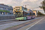 Solaris Urbino von Postbus (BD-16884) als Linie 456 in Innsbruck, Kranebitter Allee. Aufgenommen 28.8.2024.