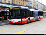 StadtBus Frauenfeld - Solaris Urbino Nr.701  TG 237001 bei den Bushaltestellen beim Bhf.