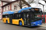 Solaris New Urbino 12 LE Stadtverkehr VSBus, Villingen (Schwarzwald) Bahnhof Januar 2025