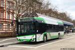 Solaris Urbino 12 electric  Stadtwerke Offenbach , Februar 2025