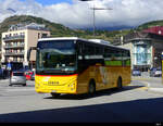 Postauto - Iveco Irisbus Crossway  VS  33101 unterwegs in Sion am 21.09.2021