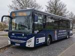 Iveco Crossway der MVVG in Malchow am 16.11.2022