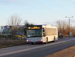MAN Niederflurbus 2. Generation von City-Tours-Wenzel aus Deutschland (exex Regionalbus Hannover, ex Verkehrsgesellschaft Hameln-Pyrmont mbH) in Klatzow am 21.01.2022