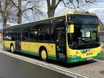 MAN Lion's City der Verkehrsgesellschaft Ludwigslust-Parchim mbH in Plau am See am 24.04.2023