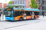 Heuser Bus Mercedes Benz Citaro C2 Ü am 07.06.24 in Hanau Freiheitsplatz