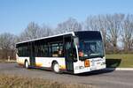 Bus Rheinland-Pfalz: Mercedes-Benz Citaro Ü (KL-EC 61) von Schary-Reisen GbR, aufgenommen im Januar 2024 in Sembach, einer Ortsgemeinde im Landkreis Kaiserslautern. 