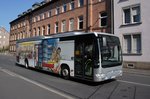 Bus Aschaffenburg / Verkehrsgemeinschaft am Bayerischen Untermain (VAB): Mercedes-Benz Citaro LE Ü der Omnibus Vogel GmbH, aufgenommen im September 2016 in der Nähe vom Hauptbahnhof in Aschaffenburg.