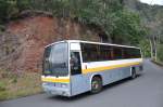 SCANIA Linienbus unterwegs im Norden der Insel Madeira im Mai 2013.