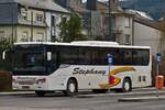 VS 3055, Setra 415 UL von Autobus Stephany steht an einem Busbahnhof in Ettelbrück.