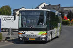 RG 5020, Setra S 416 LE, von Sales Lentz, auf der Linie 174 Troissvierges – Parc Hosingen unterwegs, aufgenommen bei der Durchfahrt in Marnach. 08.2024 