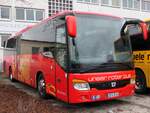 Setra 415 H Business von URB aus Deutschland in Ueckermünde am 22.01.2023