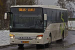 SL 4017, Setra S 415 UL, von Sales Lentz, auf dem Weg zu seinem Abstellplatz auf der Fitsch. 11.2024