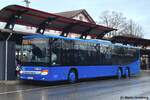 Setra S 418 LE business VS Merz, Villingen (Schwarzwald) Bahnhof Januar 2025