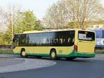 Setra 415 NF der Verkehrsgesellschaft Ludwigslust-Parchim mbH in Plau am See am 10.05.2023