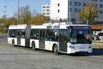 SEV Ersatzverkehr der S-Bahn Berlin (S42) mit dem Scania Citywide LFA von MVM-Mobility-Verkehrsmanagment GmbH.