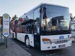 Setra 415 LE Business der MVVG in Röbel am 14.12.2022