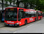 Hamburg HHA - Mercedes Citaro Nr.7301  HH.YB 1341 mit Werbung unterwegs auf der Linie 17 in der Stadt Hamburg am 2024.09.17