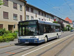 MAN Bus von SWEG, auf der Linie 16, fährt am 02.07.2010 zur Haltestelle Lörracherstrasse.