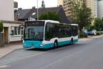 Stadtverkehr Maintal Mercedes Benz Citaro C2 am 05.07.24 in Bischofsheim