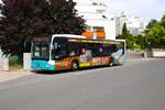 Stadtverkehr Maintal Mercedes Benz Citaro C2 am 05.07.24 in Bischofsheim