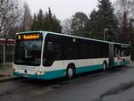 Mercedes Citaro II der Neubrandenburger Verkehrsbetriebe in Neubrandenburg am 12.01.2019