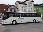 Setra 415 GT von Regionalbus Rostock in Neubrandenburg am 16.12.2018