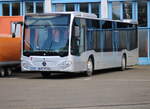 Mercedes Benz Citaro Wagen 530 - Baujahr 2020 stand am 04.10.2024 auf dem Gelände der Rostocker Straßenbahn AG