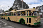 Anfang Juli 2024 wurden in Solingen Rundfahrten mit dem Uerdingen/Henschel ÜH IIIs Oberleitungsbus und dem Anhänger Orion WH112 angeboten.