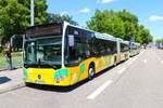 SSB Mercedes Benz Citaro Capacity Wagen 710 und 713 am 10.07.24 in Stuttgart