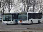 Mercedes Citaro II der VVR in Stralsund am 31.01.2019