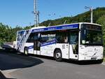 Volvo 8700 mit Anhänger der VVR in Sassnitz am 01.06.2020