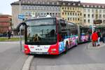 WVV MAN Lions City am 27.12.23 in Würzburg Hbf