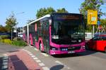 DB Regio Bus Mitte MAN Lions City G Ersatzverkehr Riedbahn am 31.08.24 in Walldorf Hessen