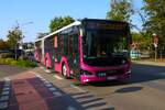 DB Regio Bus Mitte MAN Lions City G Ersatzverkehr Riedbahn am 31.08.24 in Walldorf Hessen