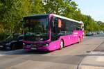 DB Regio Onmibusverkehr Franken MAN Lions Regio Ersatzverkehr Riedbahn am 31.08.24 in Walldorf Hessen