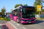 DB Regio Onmibusverkehr Franken MAN Lions Regio Ersatzverkehr Riedbahn am 31.08.24 in Walldorf Hessen