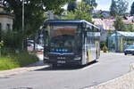 MAN Lion's Intercity (LI-BB 108) als Linie 11 im Bodensee-Oberschwaben Verkehrsverbund in Scheidegg, Rathausplatz. Aufgenommen 26.6.2024.