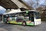 Bus Aue / Bus Erzgebirge: MAN ÜL (ASZ-BV 43) der RVE (Regionalverkehr Erzgebirge GmbH), aufgenommen im Dezember 2023 am Bahnhof von Aue (Sachsen).