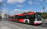 SEV der S-Bahn Berlin (S7) mit dem Mercedes-Benz Citaro II Facelift G von Bernie-Reisen.