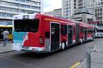 SEV der S-Bahn Berlin (S7,) mit einem Mercedes-Benz Citaro C2 G von SLK-Reisen. Berlin im August 2024.