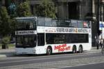 MAN A39 Lion's City DD vom Omnibus Reisedienst 'Der Tempelhofer'. Berlin im Juli 2024. /ex. BVG 3443.