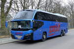 Neoplan Cityliner N1218HDL, 'Reisedienst Schröder', Berlin im Januar 2023.