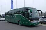 Setra S 515 HD, Sperlich Busreisen, Berlin im Januar 2023.