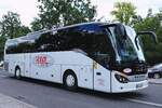 Setra S 515 HD, ''RSO-Reisen Service Omnibusverkere'', Berlin im August 2024.