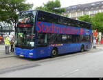 Hamburg Stadtrundfahrt - Doppelstock Bus MAN HH.MM 2160 unterwegs in der Stadt Hamburg am 2024.09.17