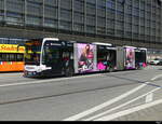 Hamburg HHA - Mercedes Citaro Nr.3014  HH.ZB 3014 mit Werbung unterwegs auf der Linie X35 in der Stadt Hamburg am 2024.09.17